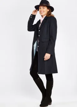 Downpatrick Knee High Boot - Black Suede