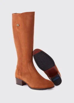 Downpatrick Knee High Boot - Camel