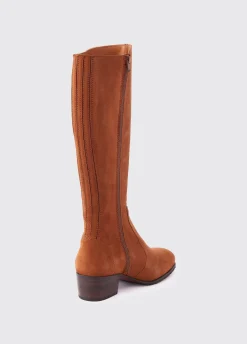 Downpatrick Knee High Boot - Camel