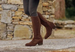 Downpatrick Knee High Boot - Cigar