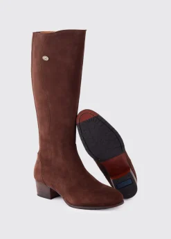 Downpatrick Knee High Boot - Cigar