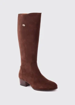 Downpatrick Knee High Boot - Cigar