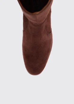 Downpatrick Knee High Boot - Cigar