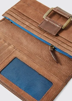 Dunbrody Ladies Leather Purse - Walnut