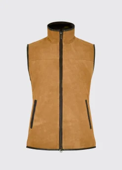 Dunhill Leather Gilet - Tan