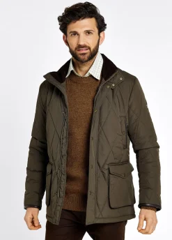 Farmley Men’s Quilted Jacket - Olive