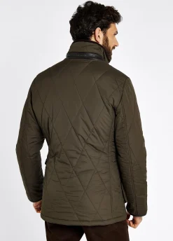 Farmley Men’s Quilted Jacket - Olive