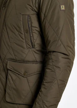 Farmley Men’s Quilted Jacket - Olive