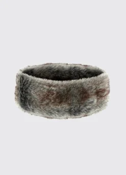 Faux Ladies Fur Headband - Sable