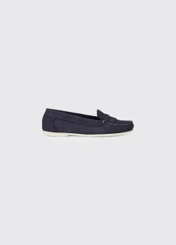 Florence Deck Shoe - Denim