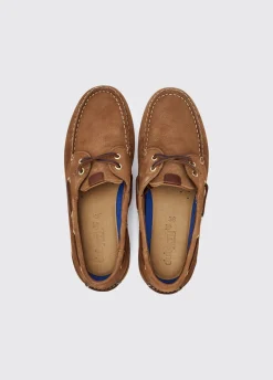 Flores Women’s dubarrylite™ Deck Shoe - Chestnut