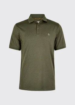 Forde Men’s activewear polo - Olive