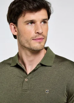 Forde Men’s activewear polo - Olive