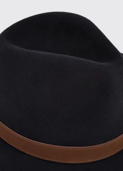 Gallagher Ladies Felt Hat - Navy