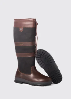 Galway Ladies Country Boot - Black/Brown