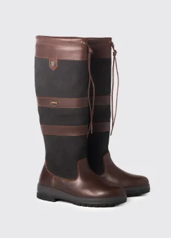 Galway Mens Country Boot - Black/Brown