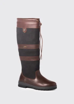 Galway Mens Country Boot - Black/Brown