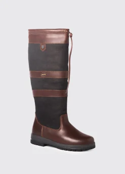 Galway Mens ExtraFit™ Country Boot - Black/Brown