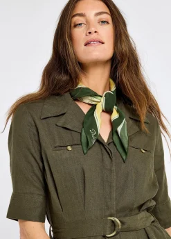 Gaynor Women’s Linen Dress - Khaki