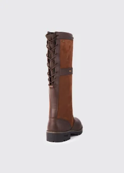Glanmire Ladies Adjustable Calf Country Boot - Walnut