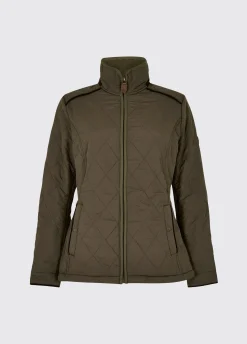 Glenfarne Women’s Quilted Jacket - Olive