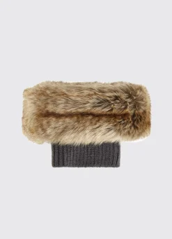 Glenfort Ladies Faux Fur Boot Cuff - Chinchilla