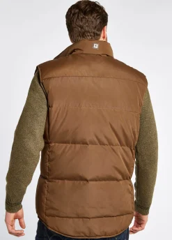 Graystown Mens Down-filled Gilet - Walnut