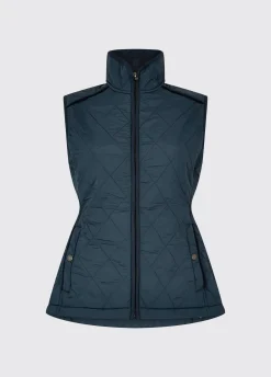 Heywood Women’s Quilted Gilet - Navy