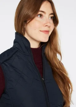 Heywood Women’s Quilted Gilet - Navy