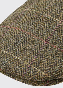 Holly Tweed Flat Cap - Thistle