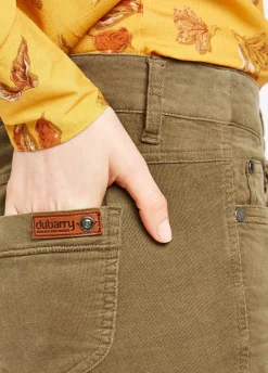 Honeysuckle Jeans - Dusky Green
