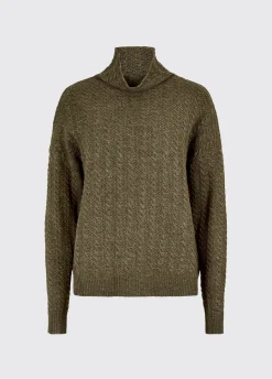 Hopkins Women's Relaxed fit sweater - Dusky Green