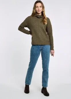 Hopkins Women's Relaxed fit sweater - Dusky Green