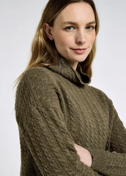 Hopkins Women's Relaxed fit sweater - Dusky Green