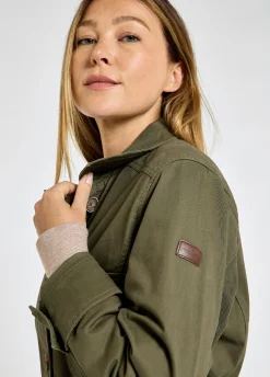 Hudson Women’s Chino Field Jacket - Kelp