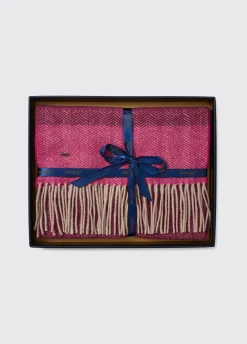 Keena Wool Scarf - Ox Blood