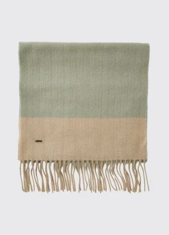 Keena Wool Scarf - Sage