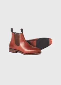 Kerry Leather Soled Boot - Chestnut