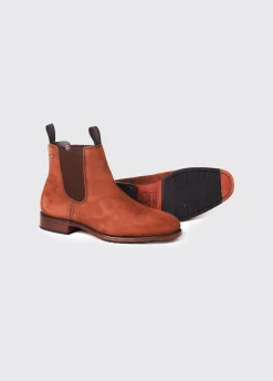 Kerry Leather Soled Boot - Walnut