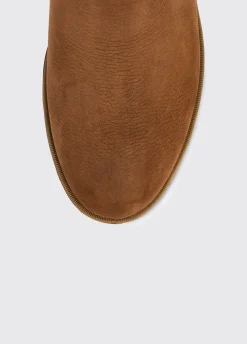 Kilcommon Faux Fur-lined Chelsea Boot - Walnut