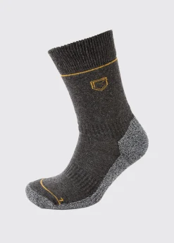 Kilkee Mens Socks - Graphite