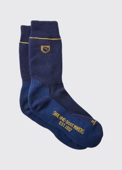 Kilkee Mens Socks - Navy