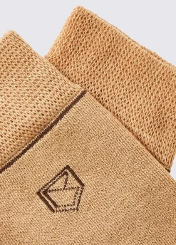 Kilkee Mens Socks - Sand