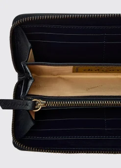 Killucan Leather wallet - Navy
