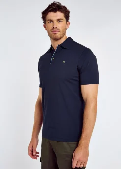 Kilmurray Men’s Three-Button Polo - Navy