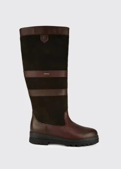 Kilternan Ladies Country Boot - Black/Brown