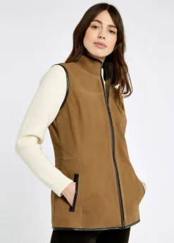 Kingston Leather Gilet - Tan