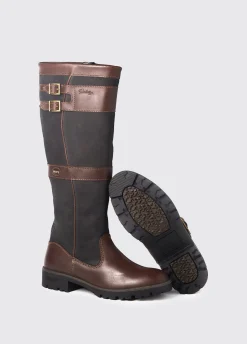 Longford Country Boot - Black/Brown