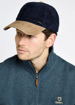 Marino Corduroy baseball cap - Navy