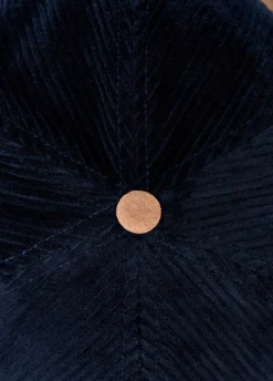 Marino Corduroy baseball cap - Navy